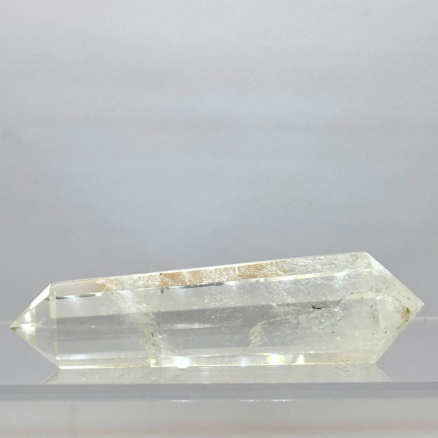 Vogel-cut Himalaya bjergkrystal | 12 facetter | 7,7 cm Vogel-cut Himalaya bjergkrystal | 12 facetter | 7,7 cm