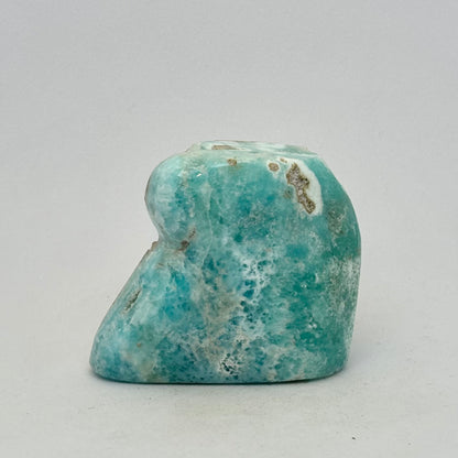 Blå aragonit form - 4,5 cm