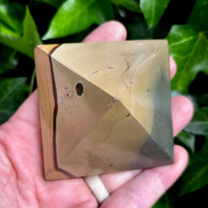 Polychrome Jaspis pyramide 7 x 5 cm