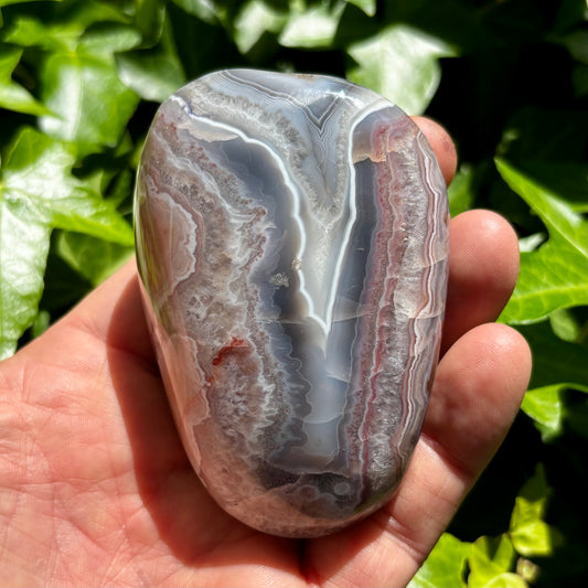 Billede af Sashe Agat palmstone 8,5 cm