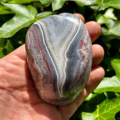 Sashe Agat palmstone 8,5 cm