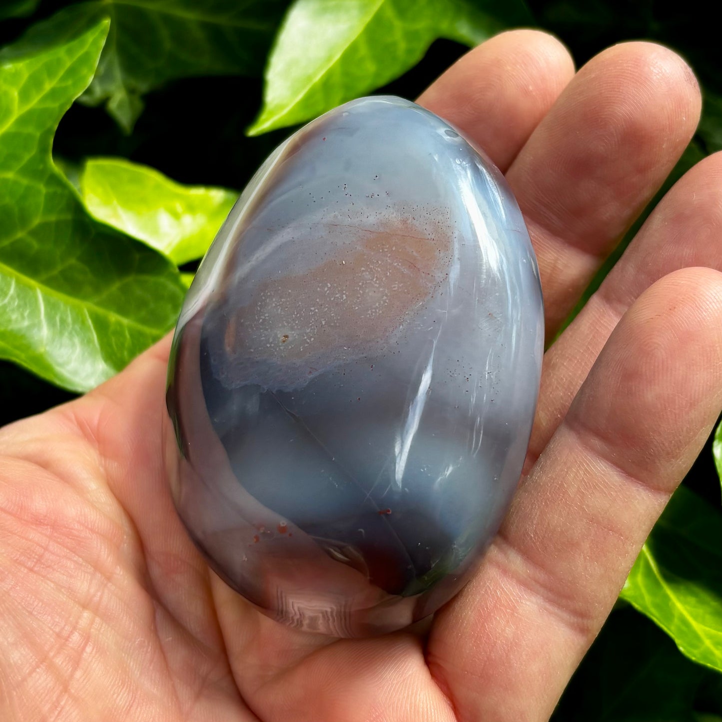 Sashe Agat palmstone 7,5 cm Sashe Agat palmstone 7,5 cm