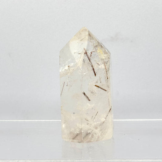 Billede af Bjergkrystal spids med rutiler, Madagaskar 4,8 cm | nr. 2