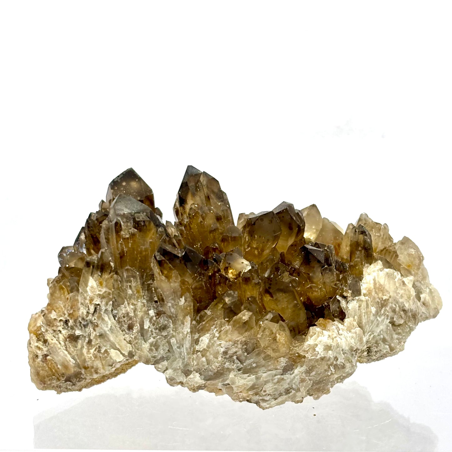 Røgkvarts klynge, Namibia 8 cm | nr 3 Røgkvarts klynge, Namibia 8 cm | nr 3