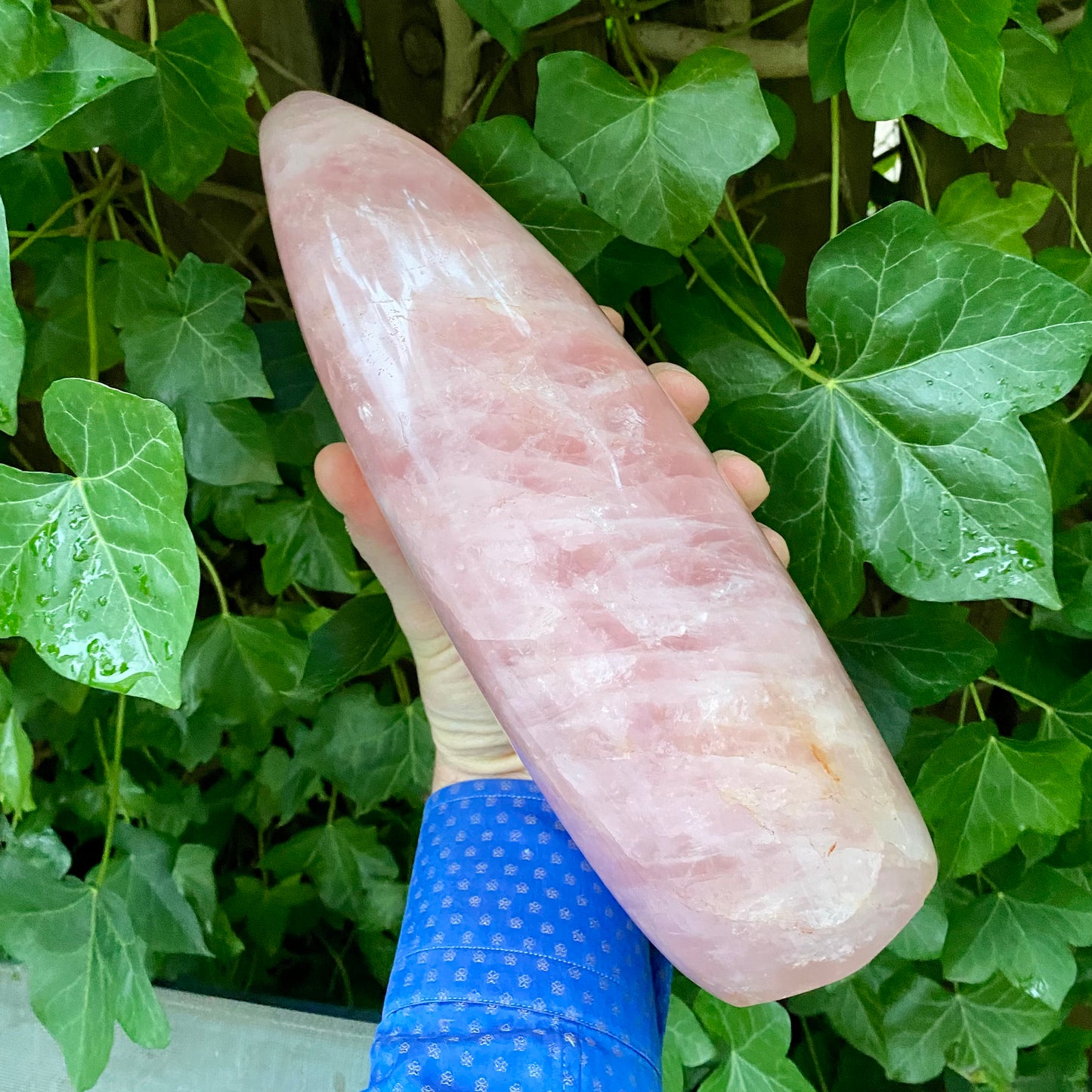 Rosakvarts Menhir - 26 cm, 4,9 kg Rosakvarts Menhir - 26 cm, 4,9 kg