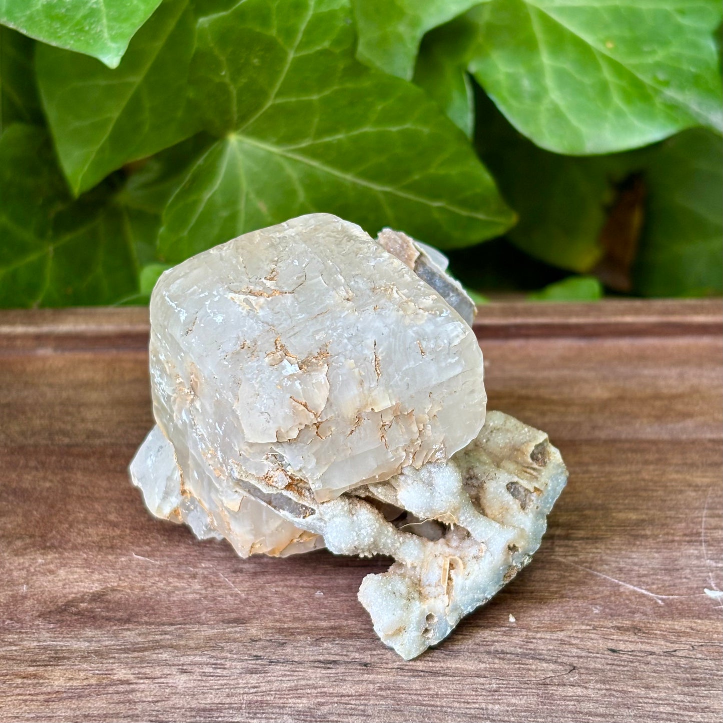Rhombohedral Calcit klynge 6,5 cm | nr. 9 Rhombohedral Calcit klynge 6,5 cm | nr. 9