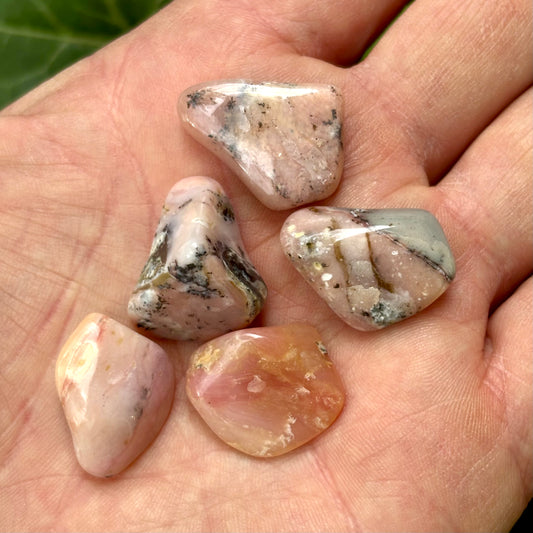 Billede af Opal, pink - Lommesten