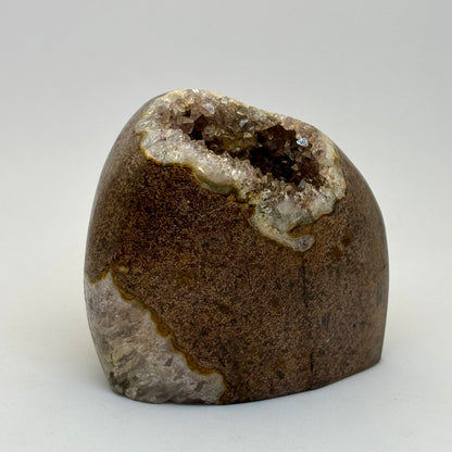 Poleret ametyst kvarts fra Zululand SA - 7,5 cm