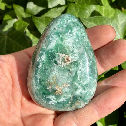 Krom Chalcedon palmstone | 7,5 cm nr 3