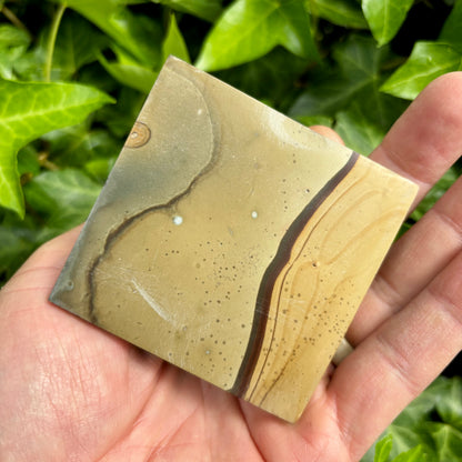 Polychrome Jaspis pyramide 7 x 5 cm