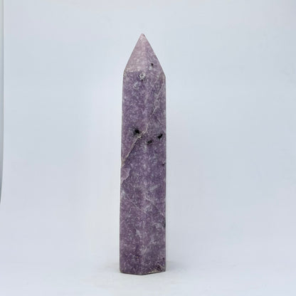 Lepidolit spids 14 cm