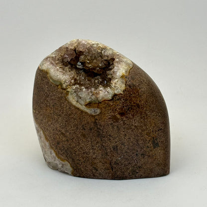 Poleret ametyst kvarts fra Zululand SA - 7,5 cm