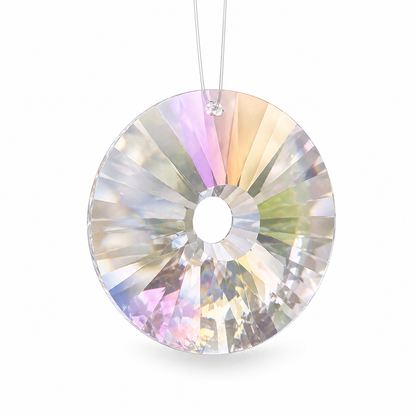 Feng Shui Aura Solskive Krystal 5 cm
