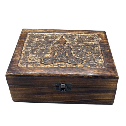 Mangotræ skrin - Buddha | 20 x 15 cm
