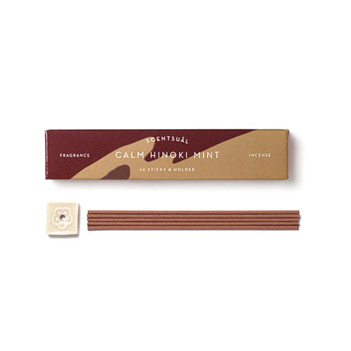 SCENTSUAL - Calm Hinoki Mint 30 sticks  - Nippon Kodo SCENTSUAL - Calm Hinoki Mint 30 sticks  - Nippon Kodo