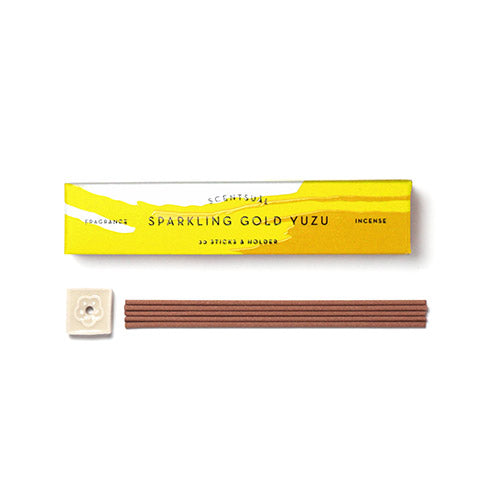 SCENTSUAL - Sparkling Gold Yuzu 30 sticks  - Nippon Kodo SCENTSUAL - Sparkling Gold Yuzu 30 sticks  - Nippon Kodo