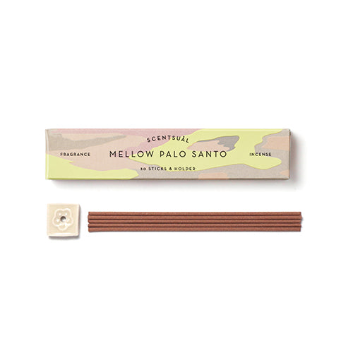 SCENTSUAL - Mellow Palo Santo 30 sticks - Nippon Kodo SCENTSUAL - Mellow Palo Santo 30 sticks - Nippon Kodo