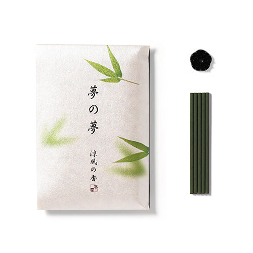 YUME-NO-YUME - Summer - Bamboo Leaf 12 sticks - japansk røgelse YUME-NO-YUME - Summer - Bamboo Leaf 12 sticks - japansk røgelse