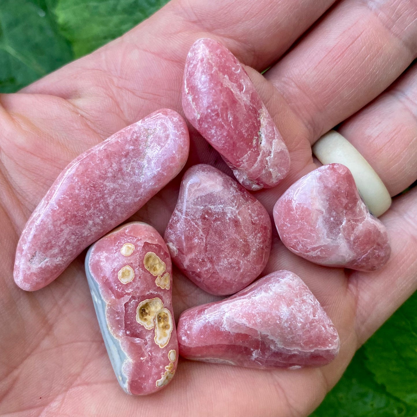 Rhodochrosit A - lommesten Rhodochrosit A - lommesten
