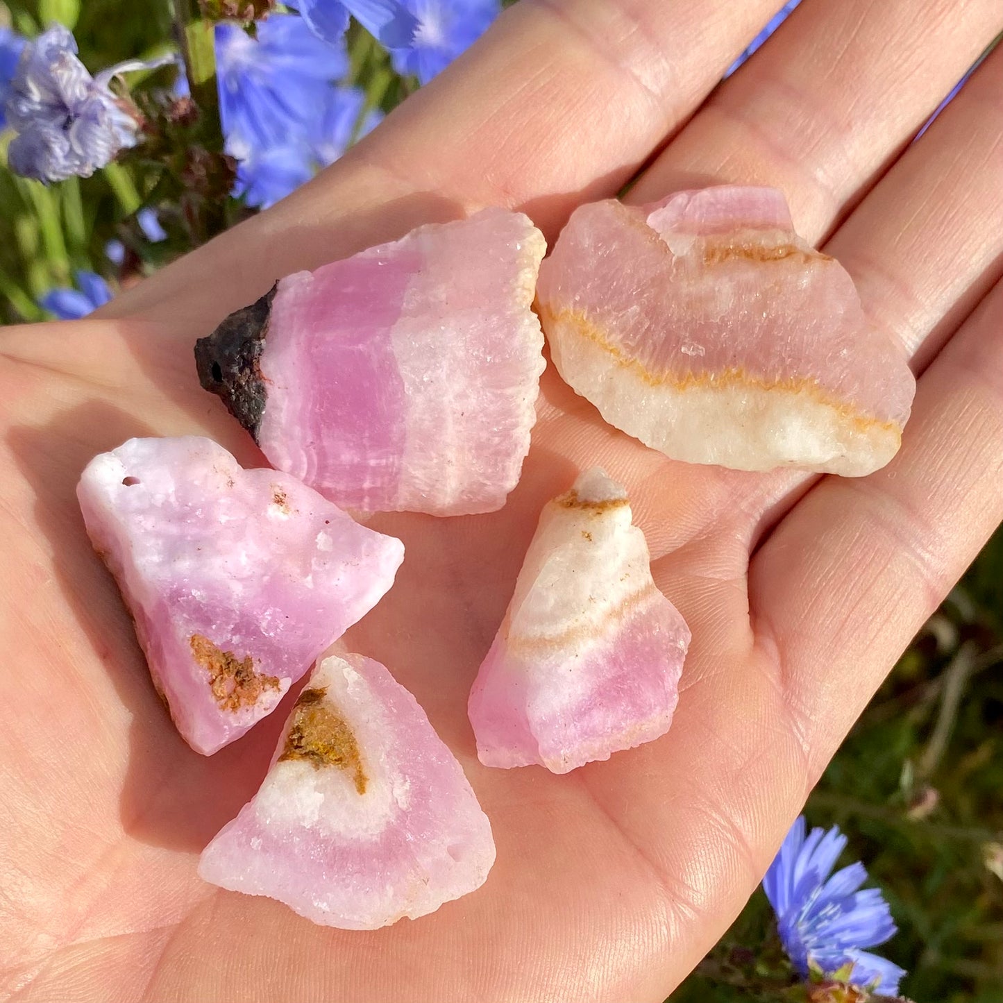 Aragonit pink - naturlig Aragonit pink - naturlig