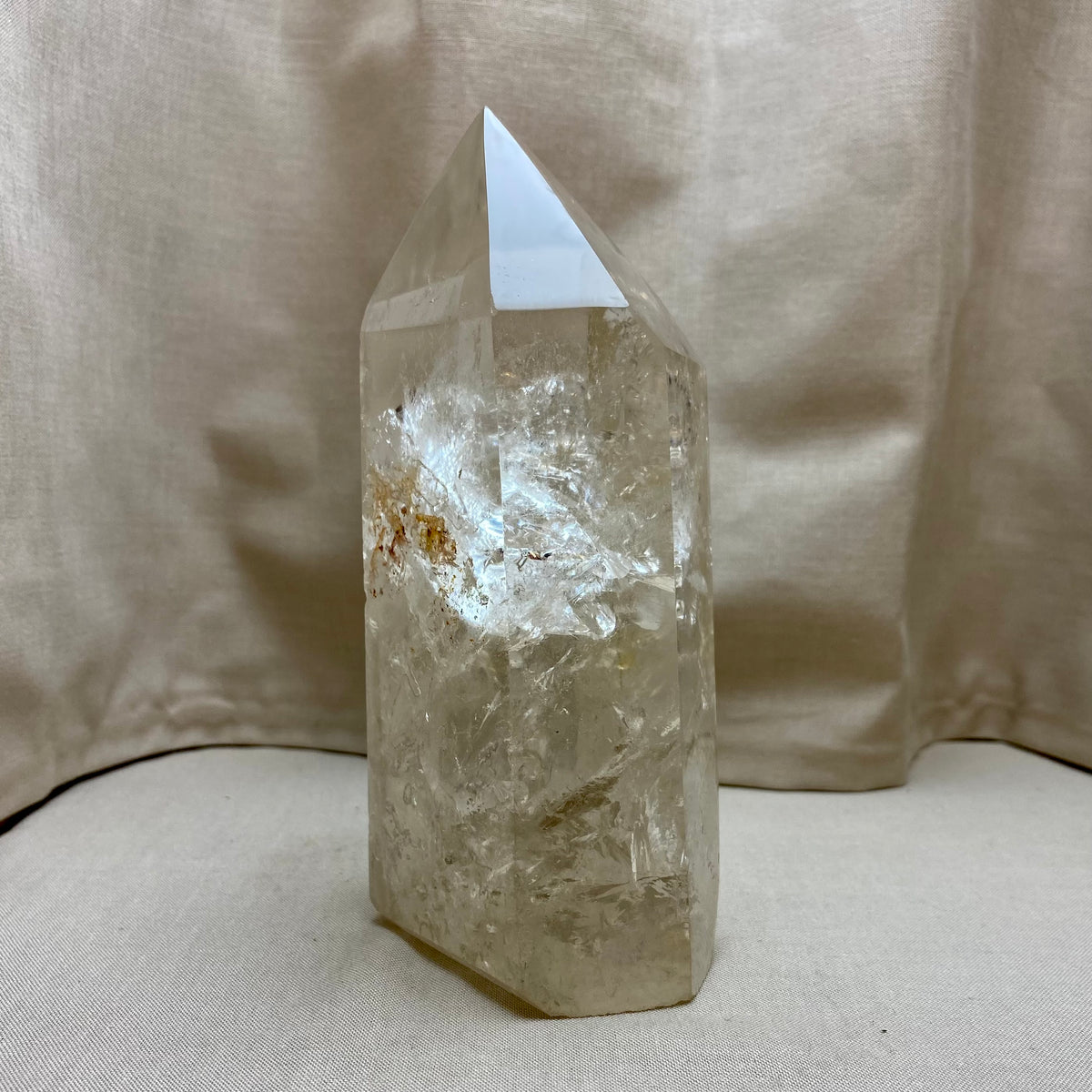 Bjergkrystal spids 14 cm Bjergkrystal spids 14 cm