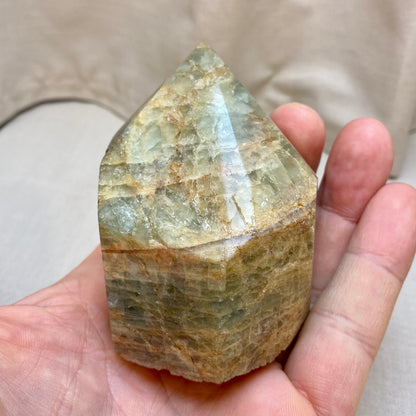Akvamarin spids 7,5 cm