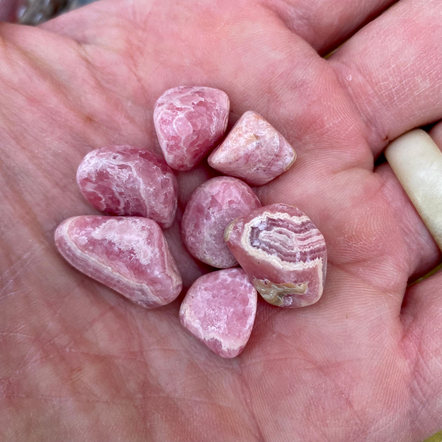 Rhodochrosit - lommesten Rhodochrosit - lommesten