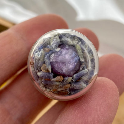 Rubin / drueagat / lavendel