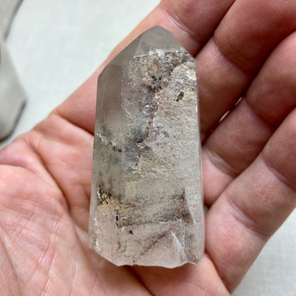 Bjergkrystal spids - 6 cm