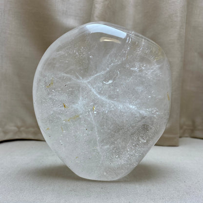 Bjergkrystal skulptur 9,5 cm