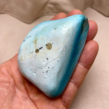 Aqua-chrysocolla - 8 cm