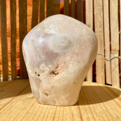 Pink Ametyst skulptur 10 cm