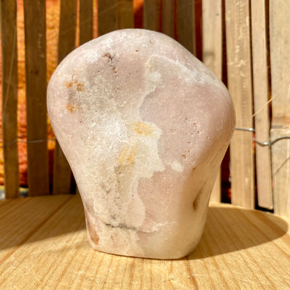 Pink Ametyst skulptur 10 cm