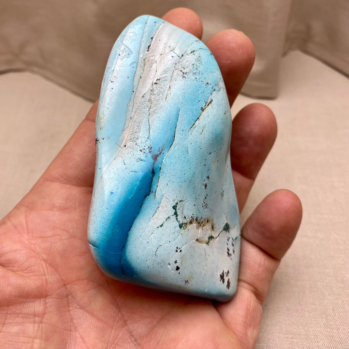 Aqua-chrysocolla - 8 cm Aqua-chrysocolla - 8 cm