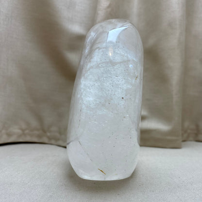 Bjergkrystal skulptur 9,5 cm