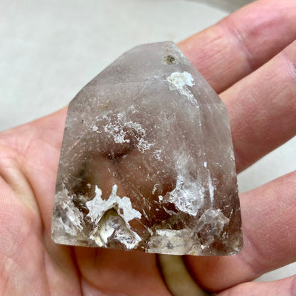 Bjergkrystal spids - 5 cm