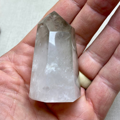 Bjergkrystal spids - 6 cm